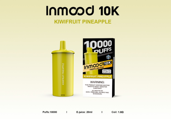 Inmood 10k 40mg pod kiwifruit pineapple