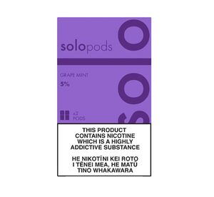 Solo Pod 2-pack 50mg grape mint