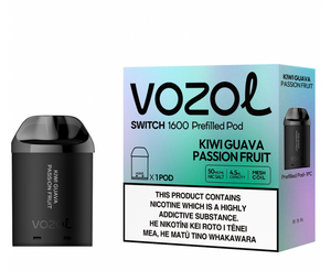 Vozol Switch 1600 puffs 50mg Pod- Kiwi Guava Passionfruit