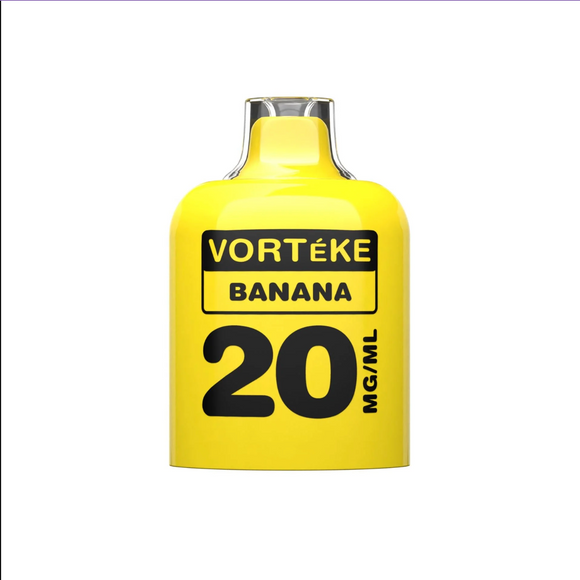 Puk Vorteke 4000p pod 20mg Banana