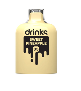 Puk Drinks 4000p pod 35mg Sweet Pineapple