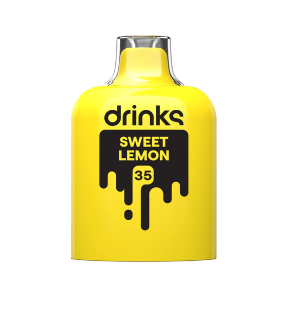 Puk Drinks 4000p pod 35mg Sweet Lemon