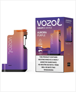 VOZOL Gear S 4000/6000p 50mg Device Aurora Purple