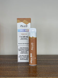 Allo Vapor Ultra 800 Puff Tobacco 3.8ml 5%