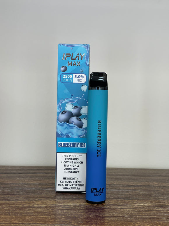 iPlay Max 2500 Puffs 50mg Blueberry Ice